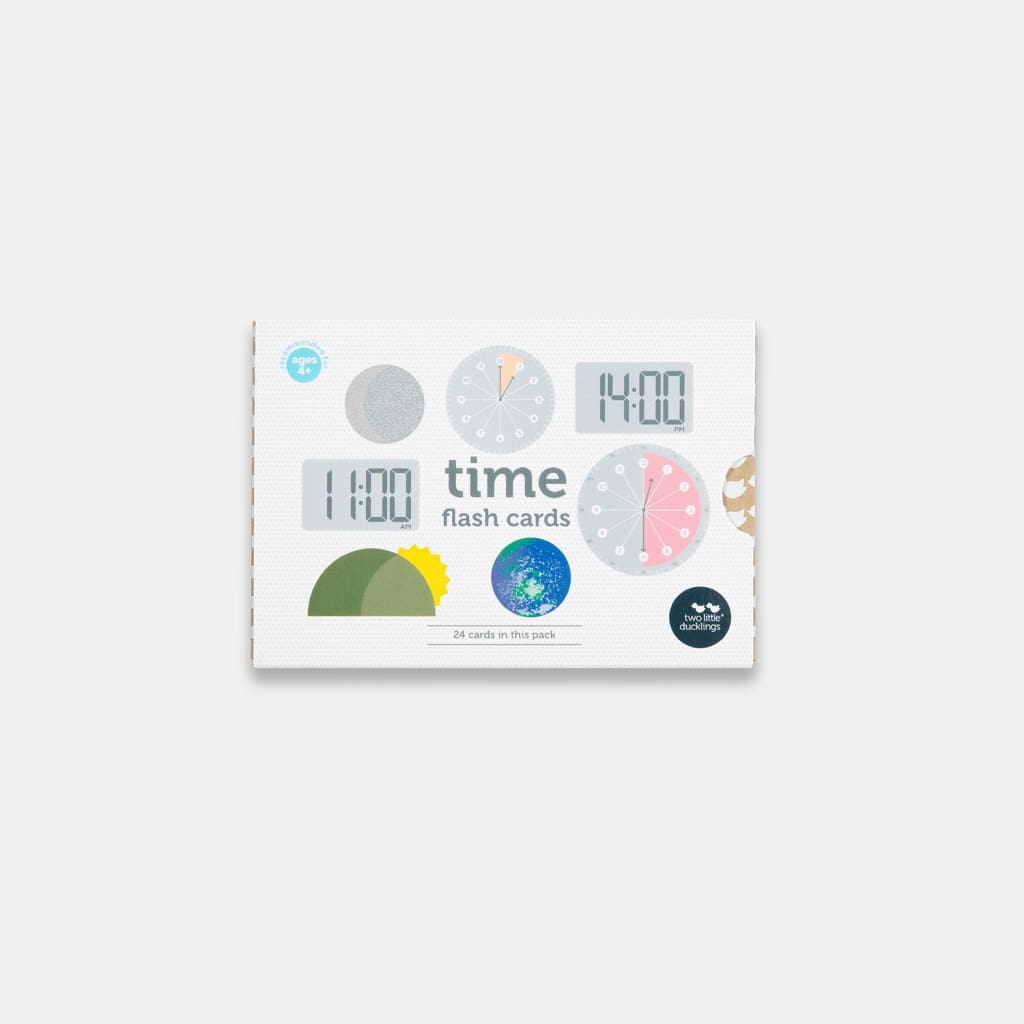 Time Flash Cards - Games &amp; Activities