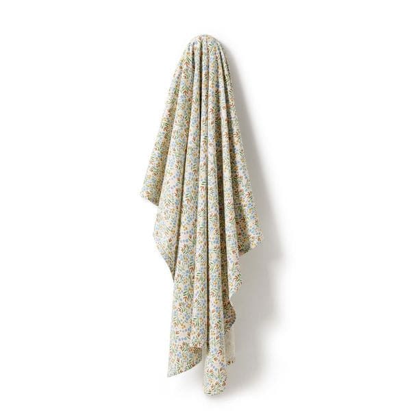 Tinker Floral Organic Bunny Rug - Muslins & Swaddle Wraps