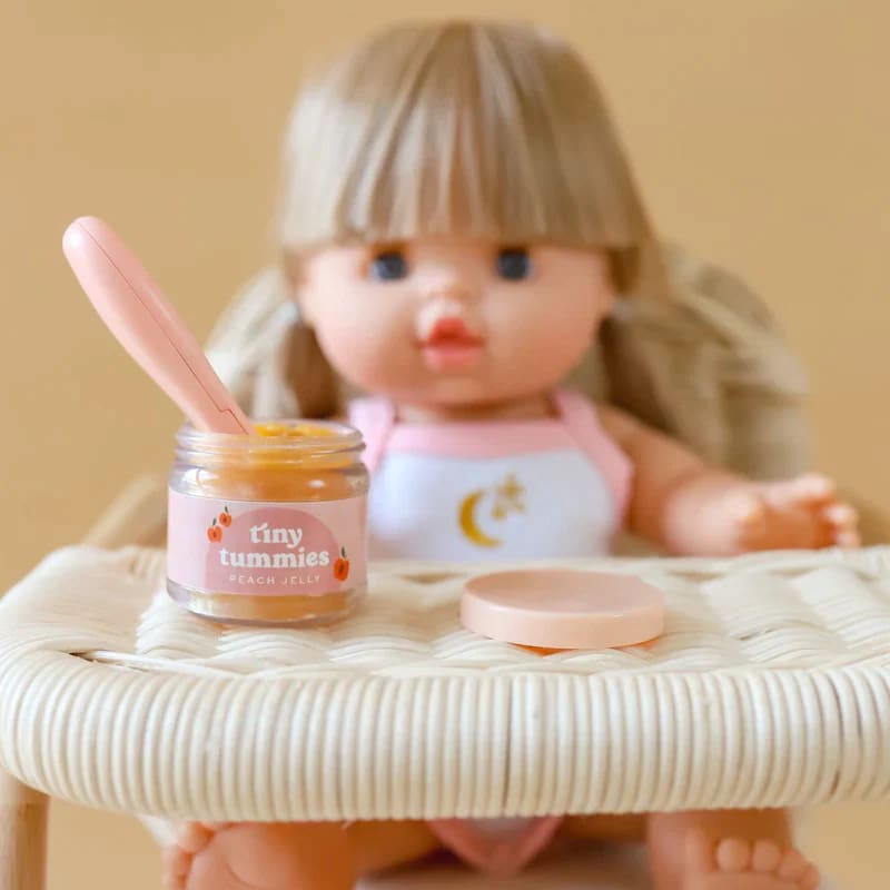 Tiny Tummies Food Jar and Spoon Set - Dolls &amp; Accessories