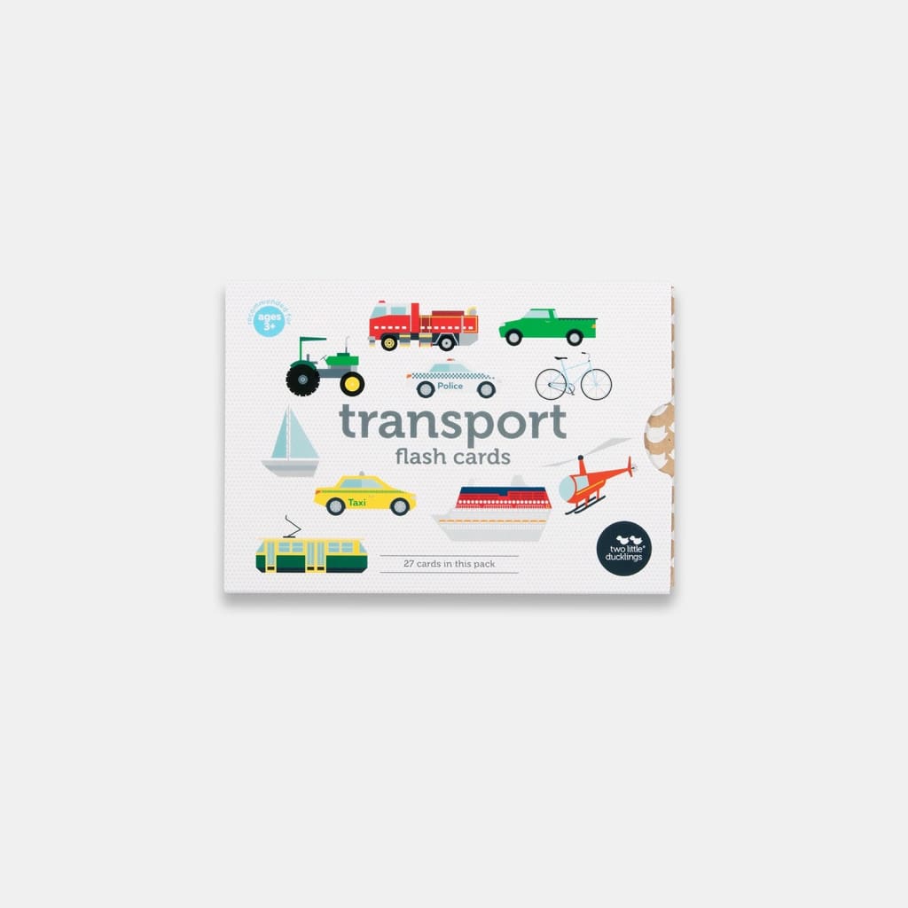 Transport Flash Cards - Games & Activities