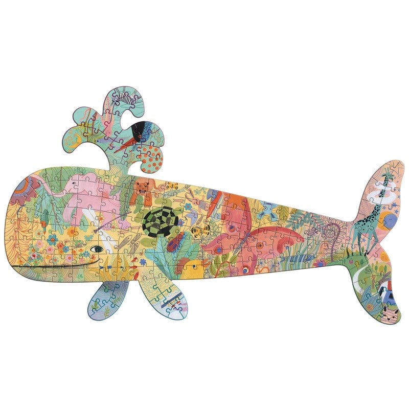 Whale Shaped 150pc Art Puzzle - Puzzles