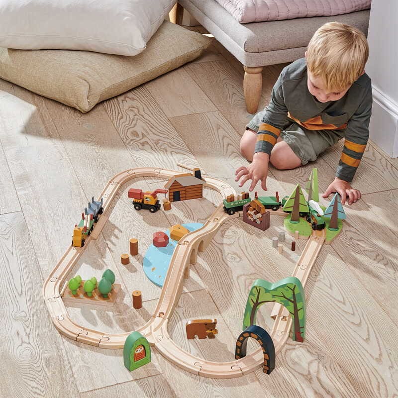 Wild Pines Train Set - Wooden Toys