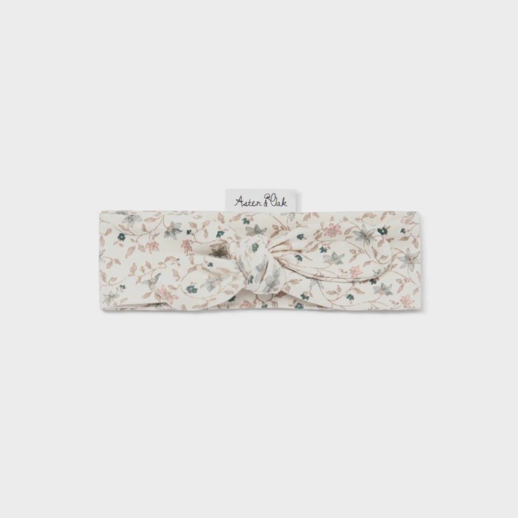 Winter Floral Headband - Hair Accessories