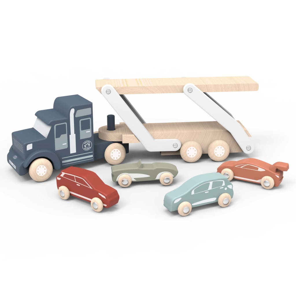 Wooden Car Transporter - Wooden Toys