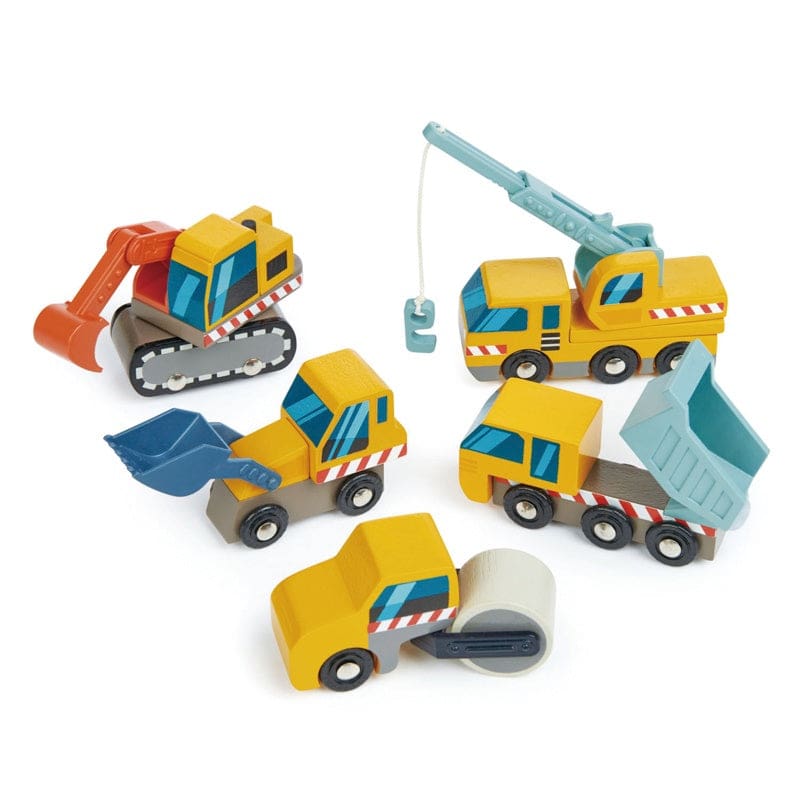 Wooden Construction Car Set - Wooden Toys