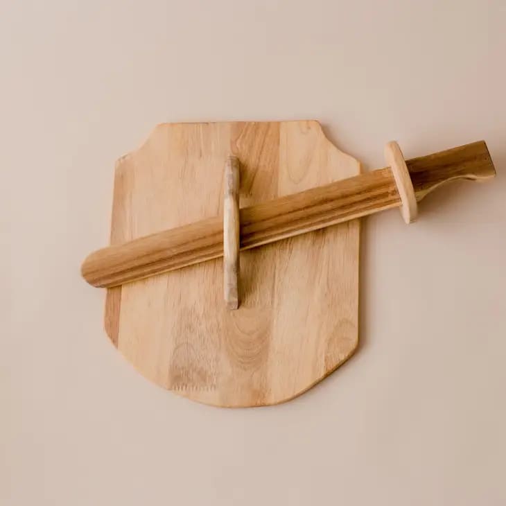 Wooden Sword and Shield - Wooden Toys