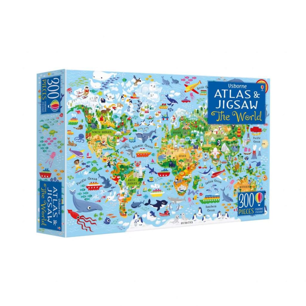 World Map and Jigsaw Puzzle - Puzzles