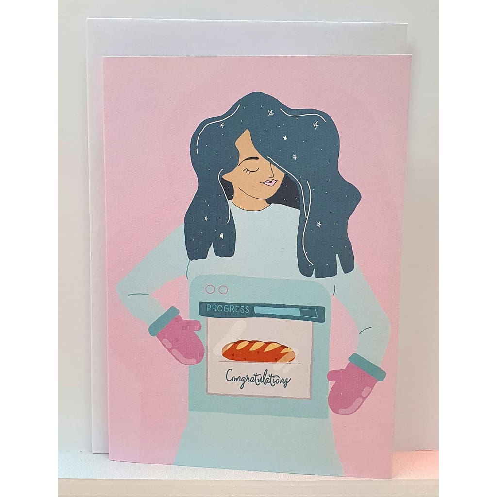 You Have A Bun In The Oven - Greeting Cards