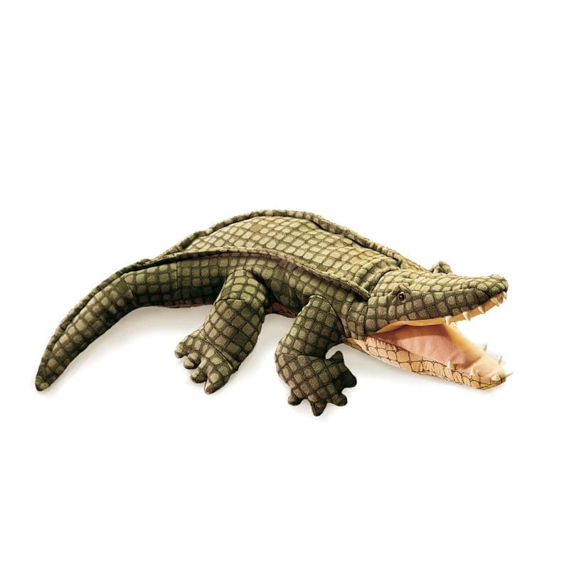 Alligator Puppet - play