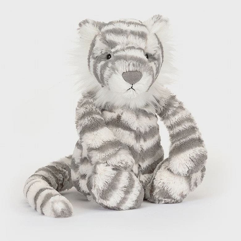 Bashful Snow Tiger - Medium - Soft Toys