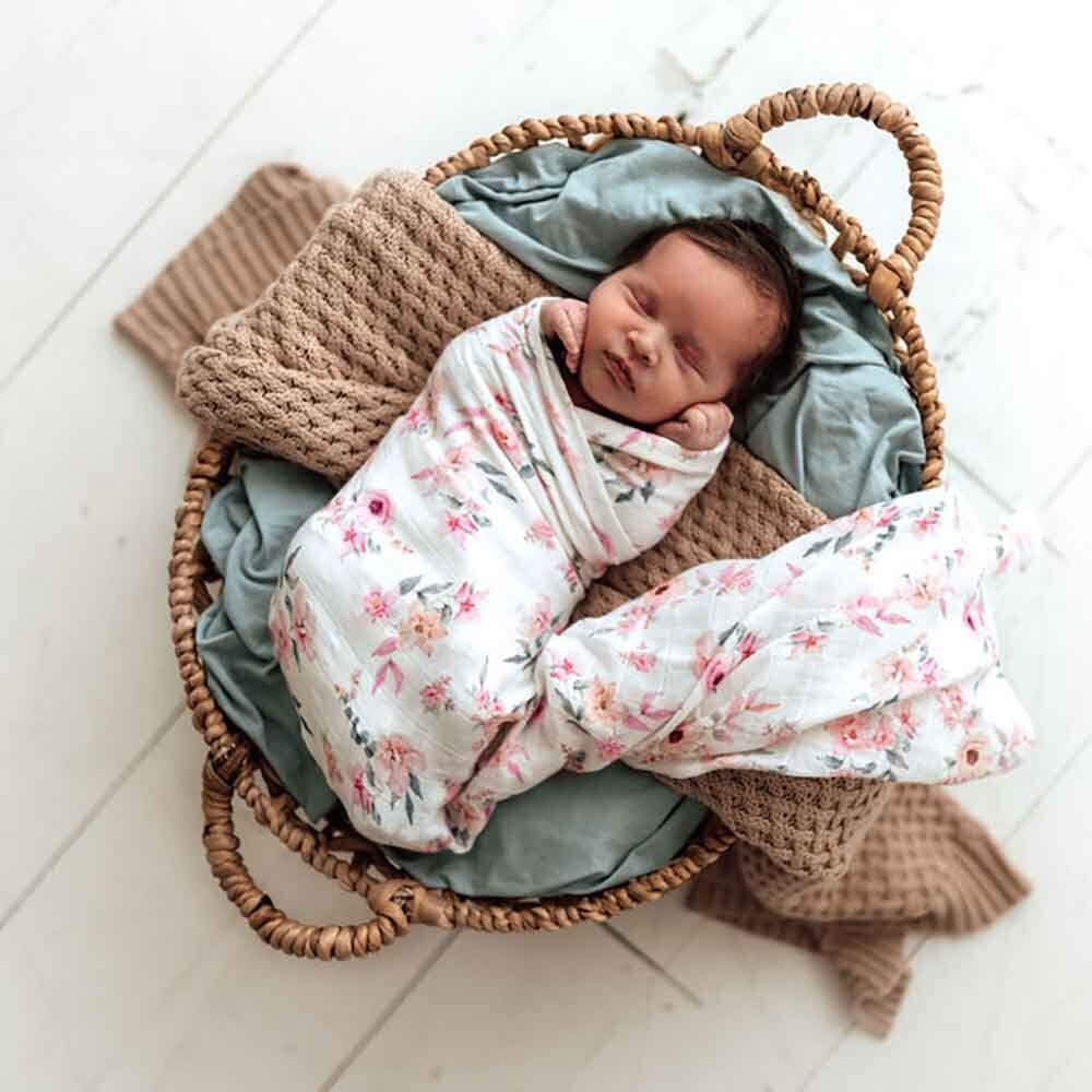 Camille Organic Muslin Wrap - Muslins Wraps &amp; Swaddles