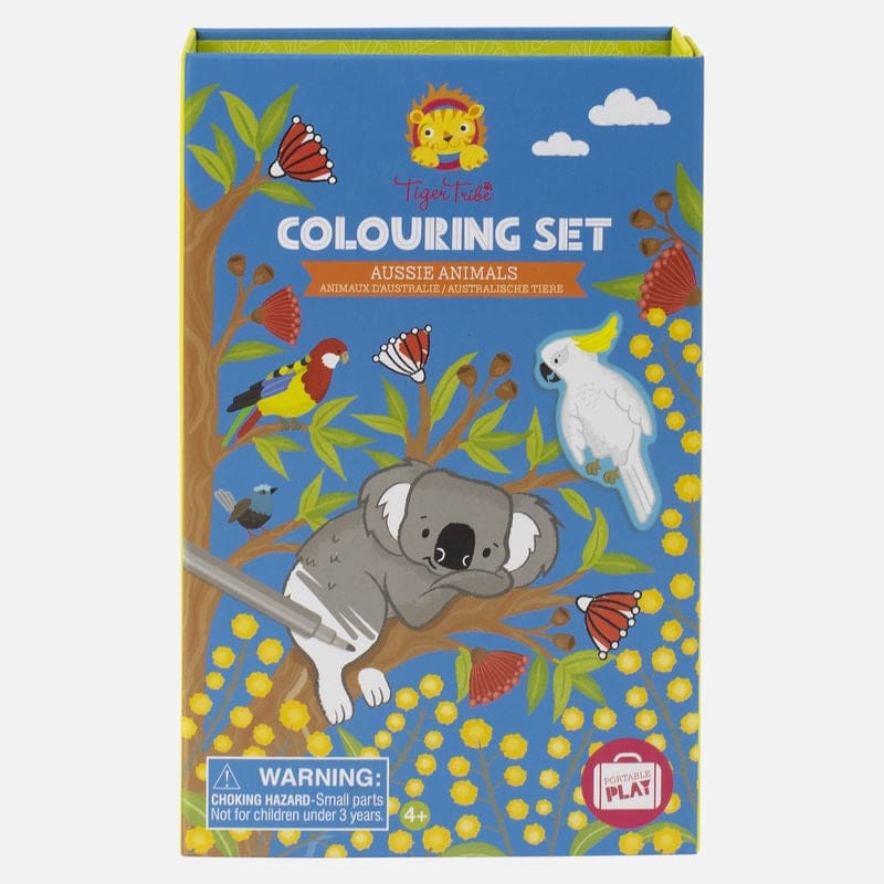 Colouring Set Aussie Animals - Play>Craft & Colour