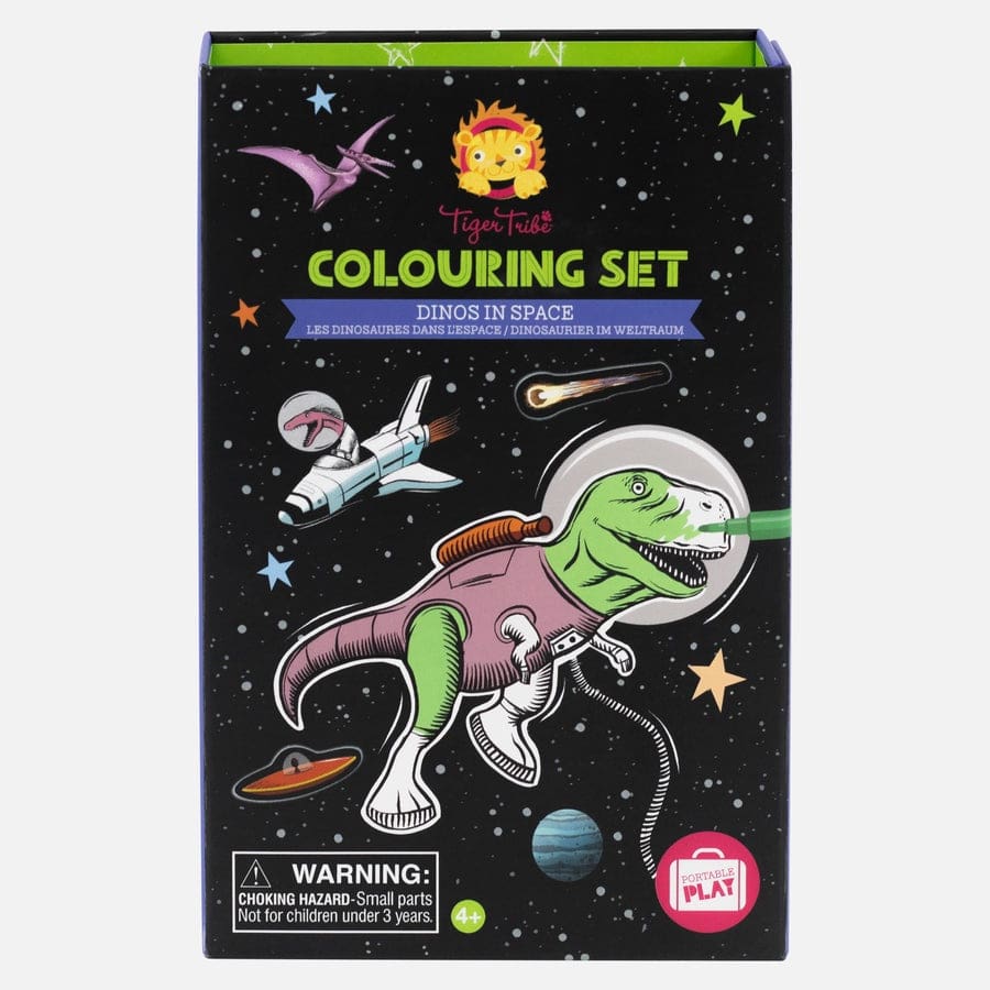 Colouring Set - Dinos in Space - Play>Craft & Colour