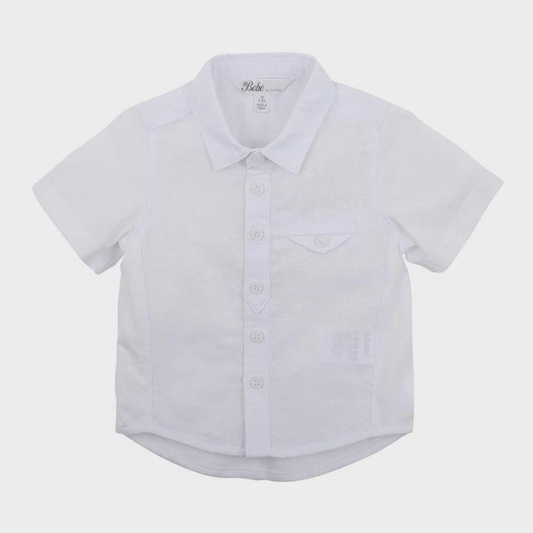 Edward Knit Linen Shirt - Baby Clothes