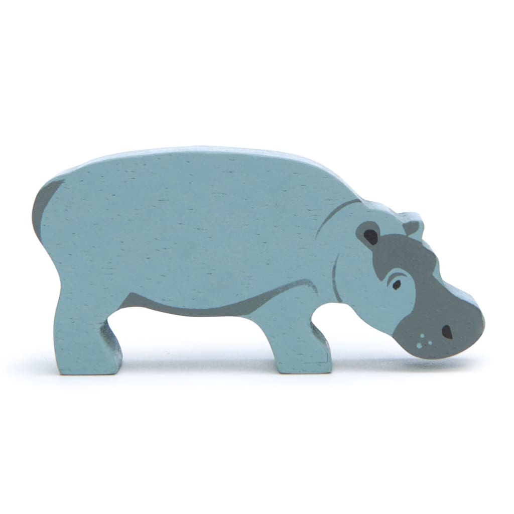Hippopotamus Wooden Animal - Wooden Toys