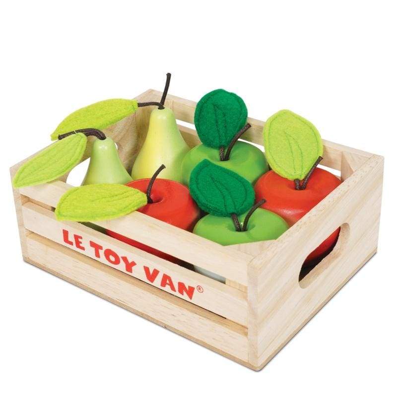 Honeybake Apple and Pears in Crate - Play&gt;Wooden Toys