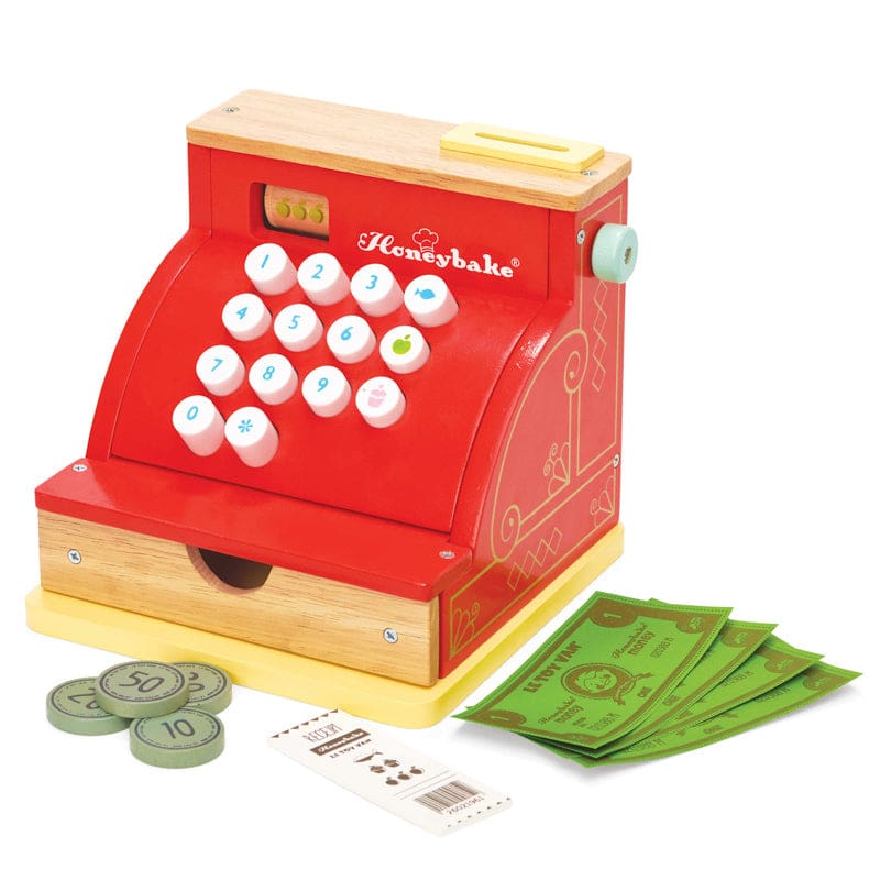 Honeybake Cash Register - Play&gt;Wooden Toys