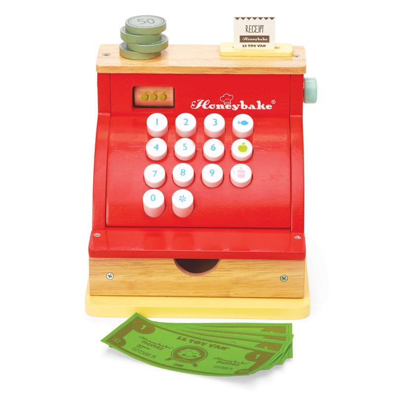 Honeybake Cash Register - Play&gt;Wooden Toys