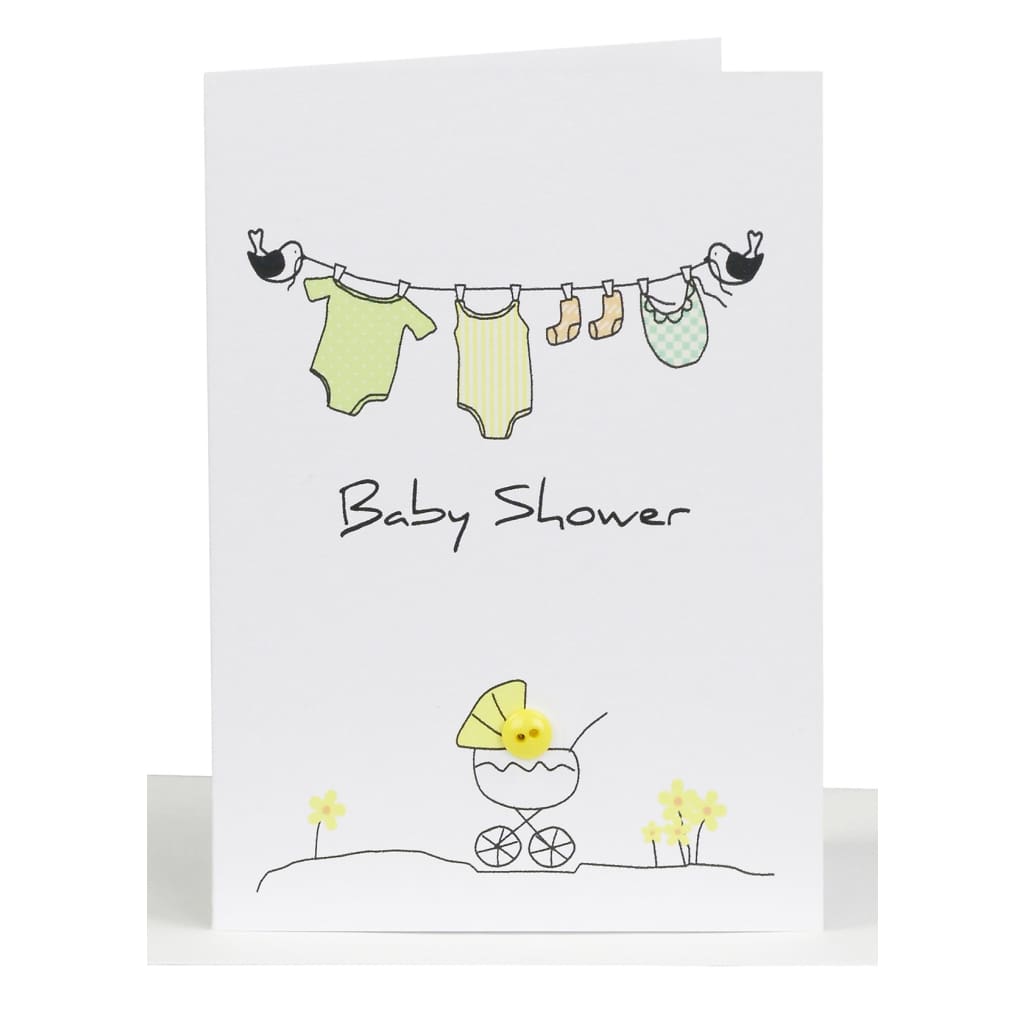 Lil’s Cards - Assorted - Baby Shower - Clothesline - accessories