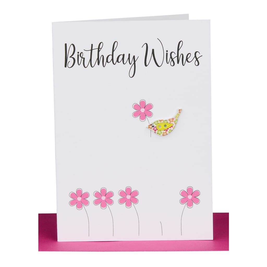 Lil’s Cards - Assorted - Birthday Wishes Bird - accessories