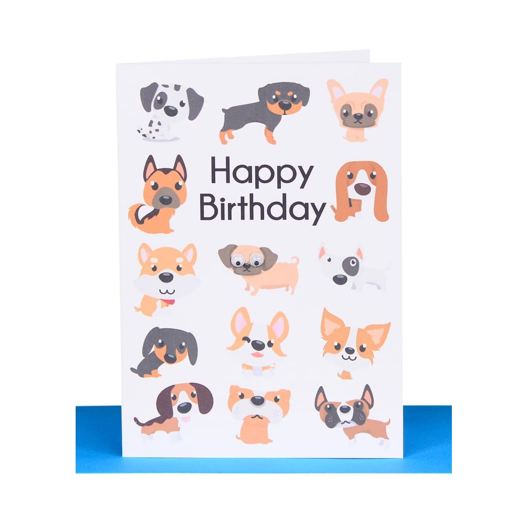 Lil’s Cards - Assorted - Happy Birthday - Dogs - accessories