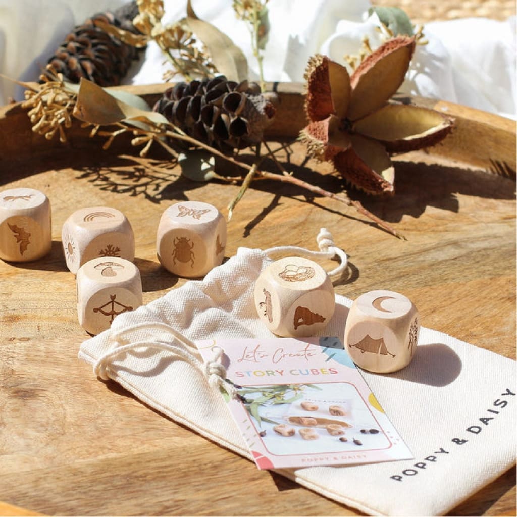 Nature Story Cubes - Play&gt;Wooden Toys