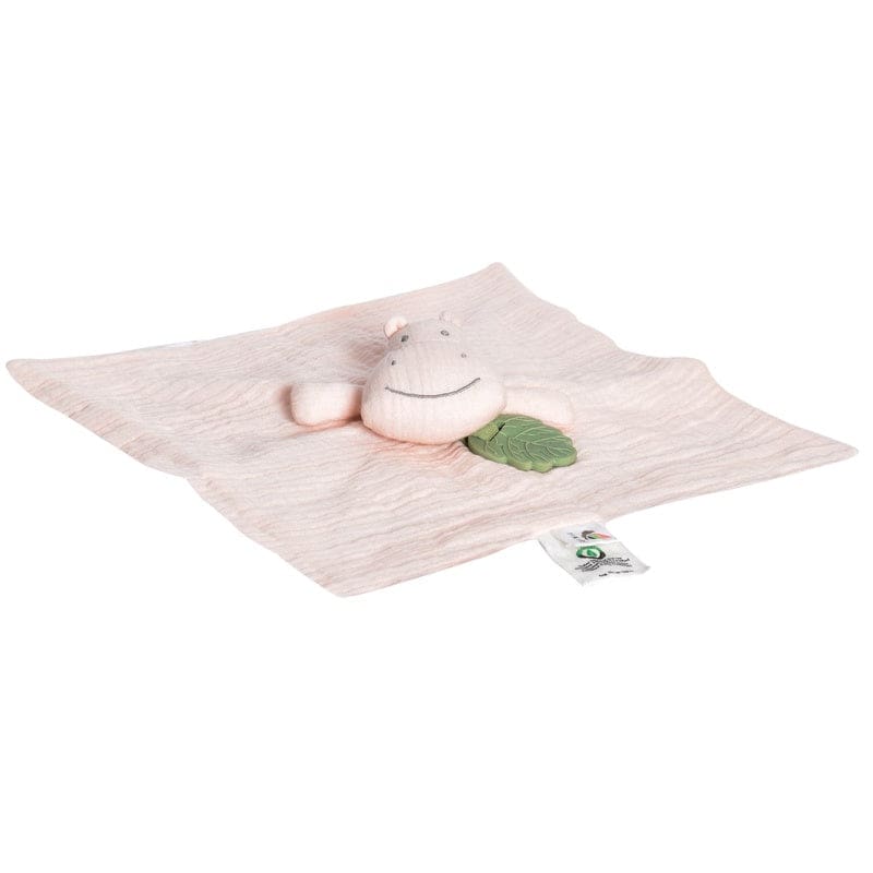 Organic Hippo Comforter - Baby
