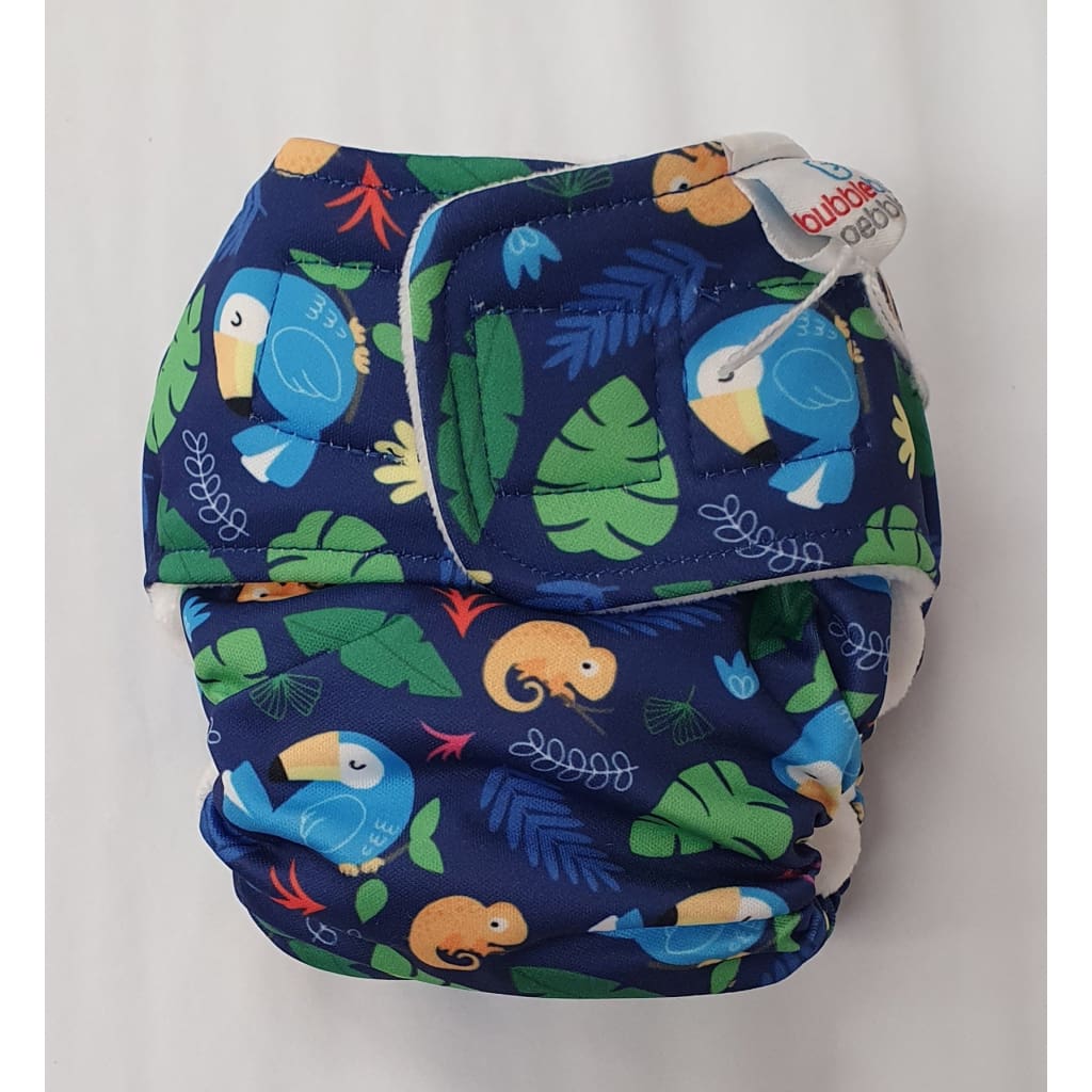 Pebbles Newborn All in One - Various Prints - Toucan Sam - Cloth Nappies