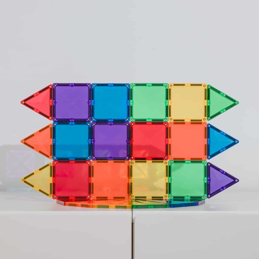 PREORDER - Rainbow Mini Pack 24pc Piece - Play&gt;Magnetics