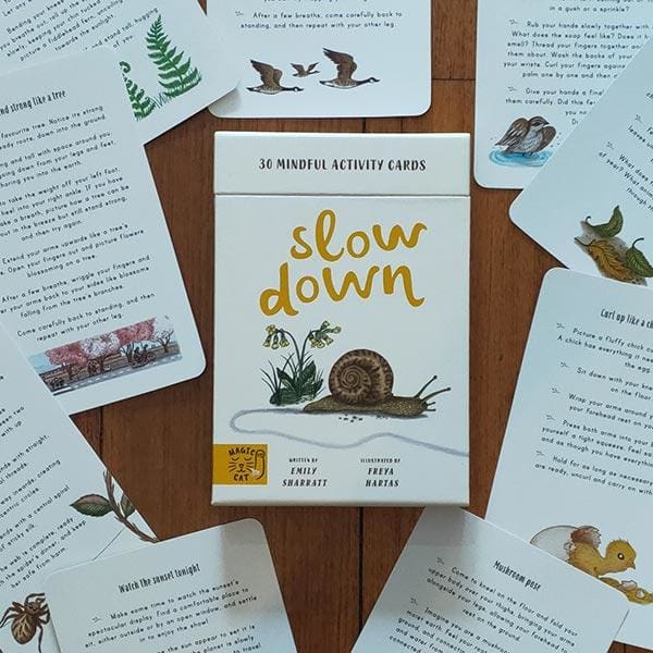 Slow Down Activity Cards - Books
