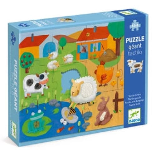 Tactile Farm Giant 20pc Puzzle - Puzzles