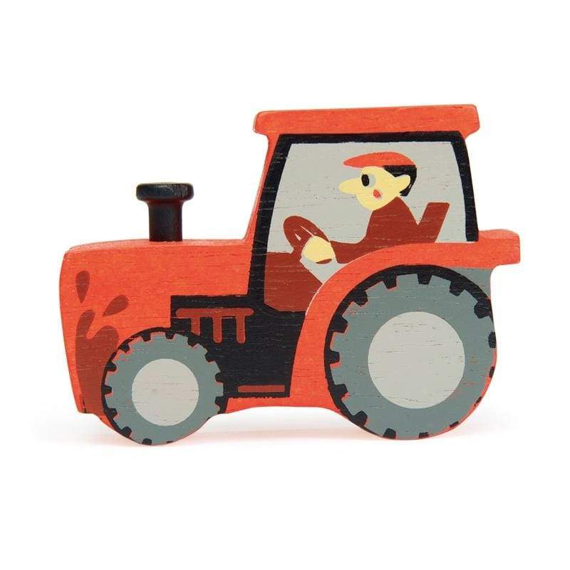 Tractor Wooden - Wooden Toys