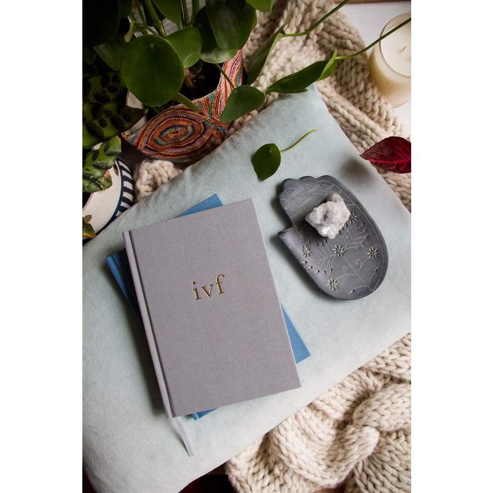 Write To Me - IVF Journal (Grey) - Keepsake Books